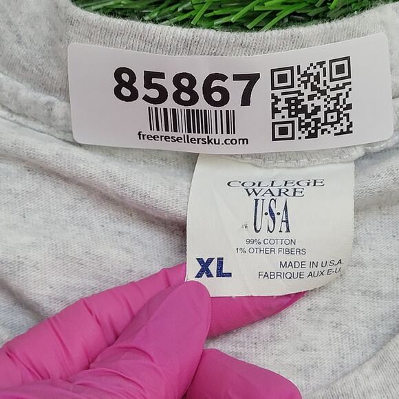 Vintage 90s Funny Big-Head Cartoon Shirt L/XL 22x28 Who-Care's - Picture 5 of 14